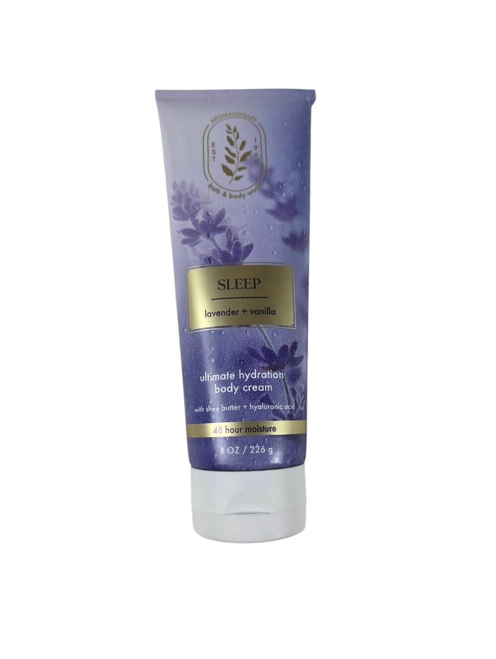 Bath & Body Works SLEEP Lavender Vanilla Ultimate Hydration Body Cream 8oz